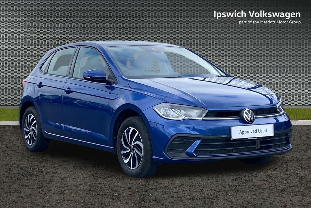 Volkswagen Polo 1.0 Evo Life Hatchback Euro 6 S Blue