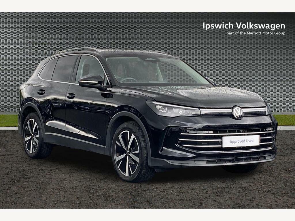 Volkswagen Tiguan 1.5 Etsi Mhev Elegance Suv Hybrid Dsg E Black
