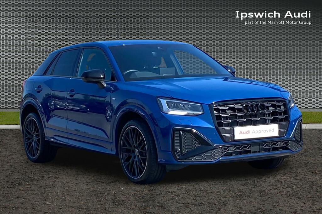 Audi Q2 1.5 Tfsi Cod 35 Black Edition Suv S Tro Blue