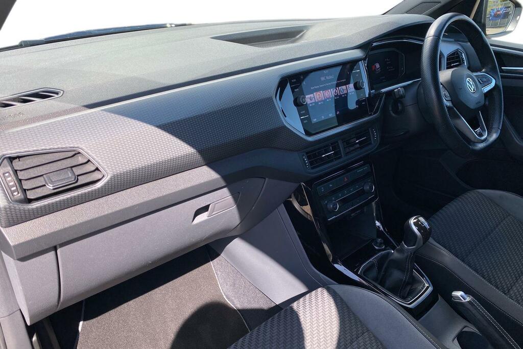 Volkswagen T-Cross 1.0 Tsi R-line Suv Euro 6 Ss AV69CUU Black #2