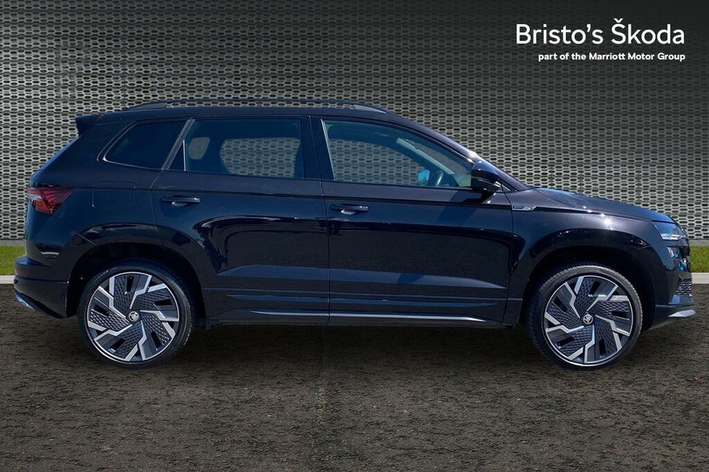 Skoda Karoq 1.5 Tsi Act Sportline Suv Dsg Euro 6 S AD72DWW Black #4