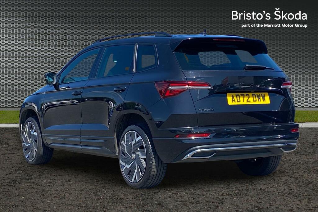 Skoda Karoq 1.5 Tsi Act Sportline Suv Dsg Euro 6 S AD72DWW Black #3