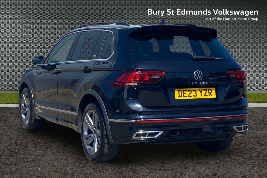 Volkswagen Tiguan 2.0 Tdi R-line Edition Suv Dsg Euro 6 DE23YZR Black #3