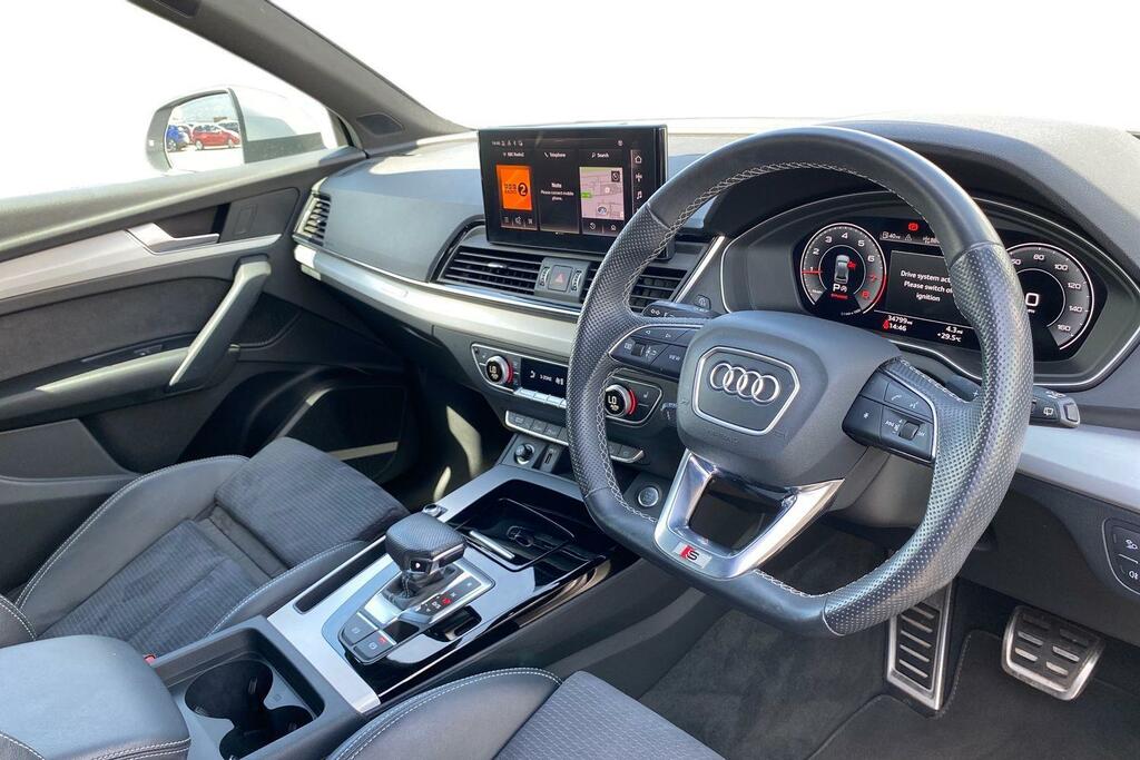 Audi Q5 2.0 Tfsi 45 S Line Sportback S Tronic Q NJ72GKC Silver #6