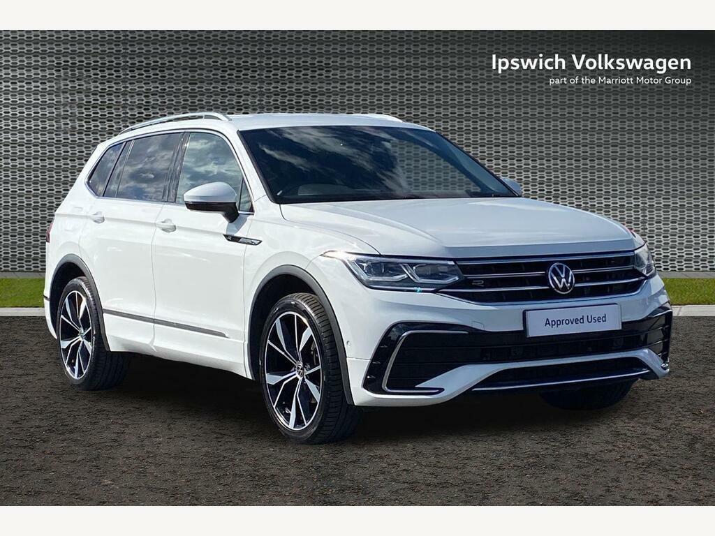 Volkswagen Tiguan Allspace 1.5 Tsi R-line Suv Dsg Euro 6 Ss 15 White