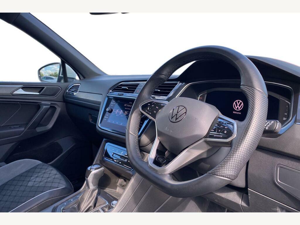 Volkswagen Tiguan Allspace 1.5 Tsi R-line Suv Dsg Euro 6 Ss 15 YD23OBF White #6