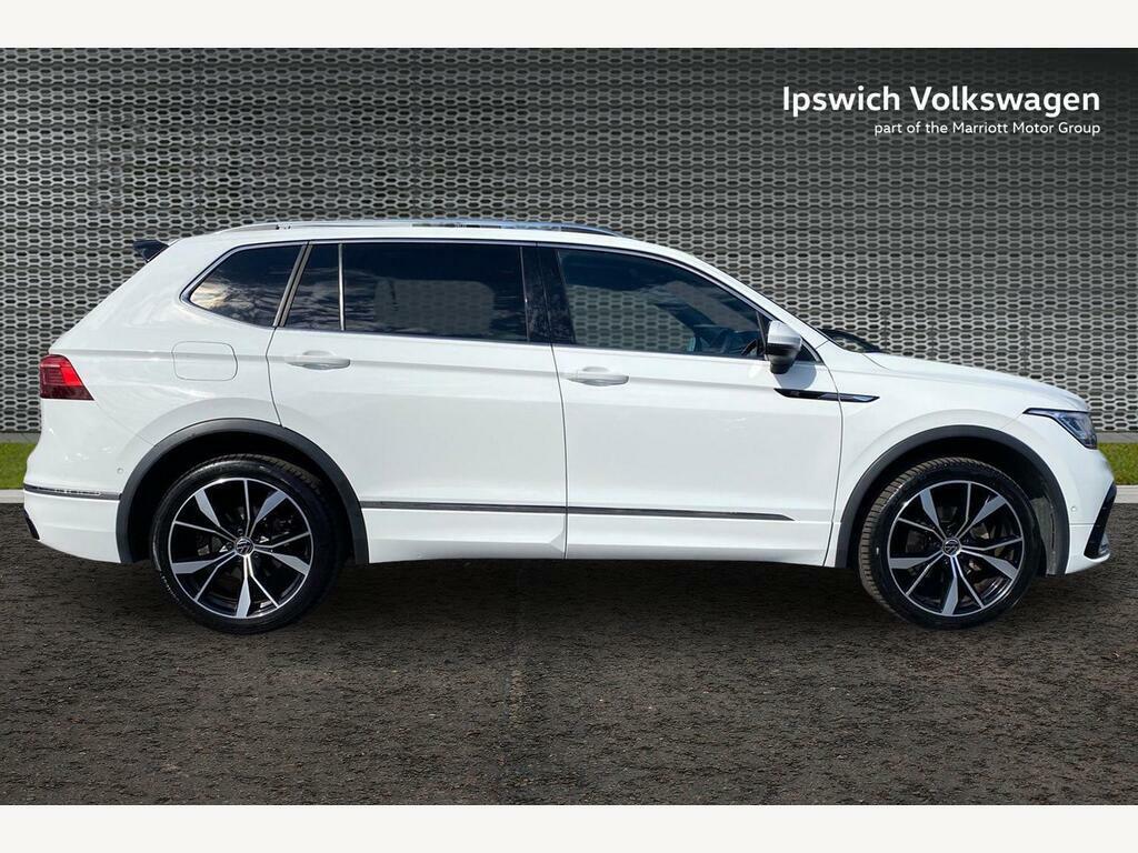 Volkswagen Tiguan Allspace 1.5 Tsi R-line Suv Dsg Euro 6 Ss 15 YD23OBF White #4