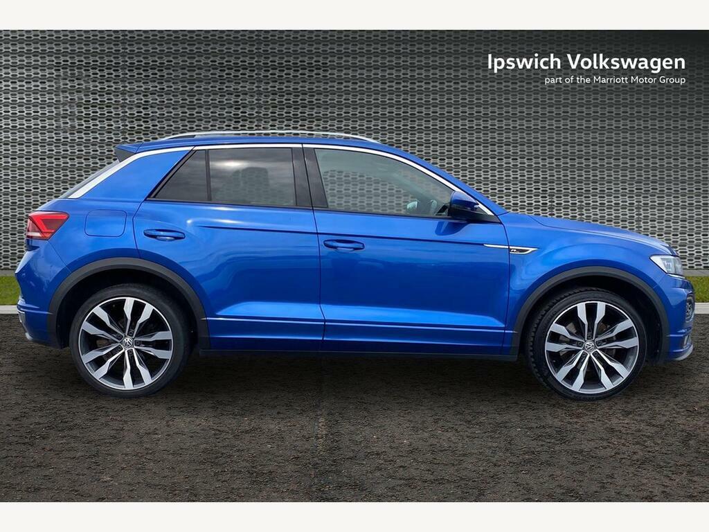 Volkswagen T-Roc 1.5 Tsi Gpf Evo R-line Suv Dsg Euro 6 AK20FHR Blue #4