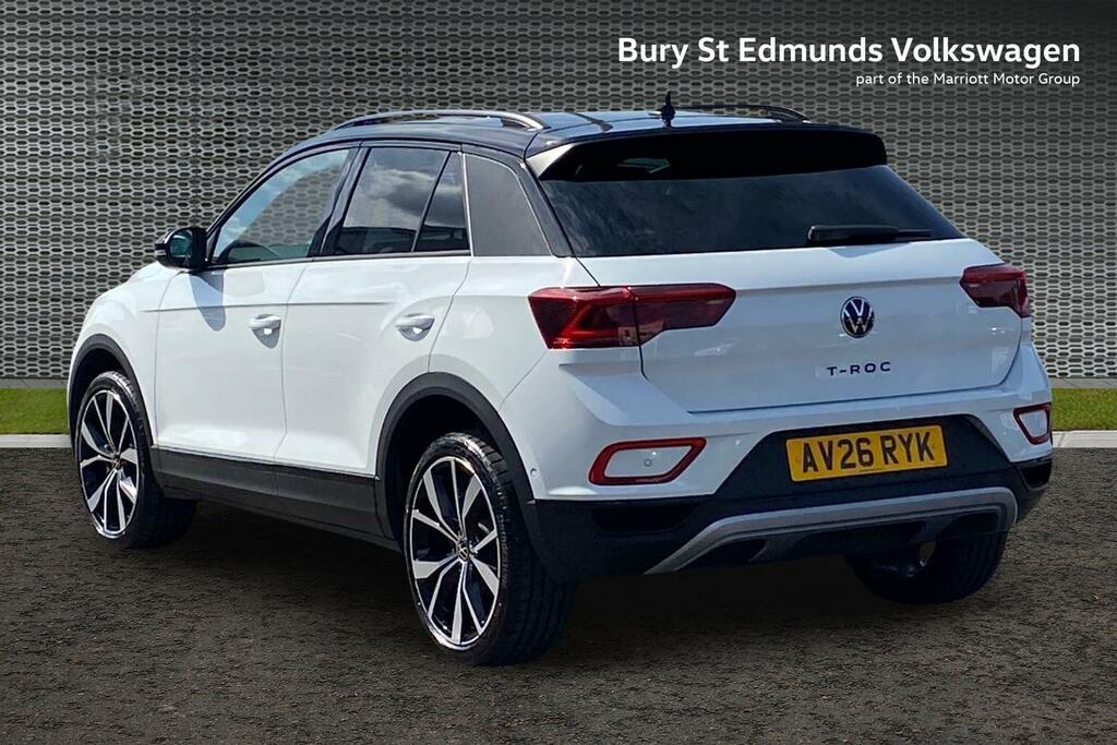 Volkswagen T-Roc 1.5 Tsi Style Design Suv Euro 6 AV26RYK White #3