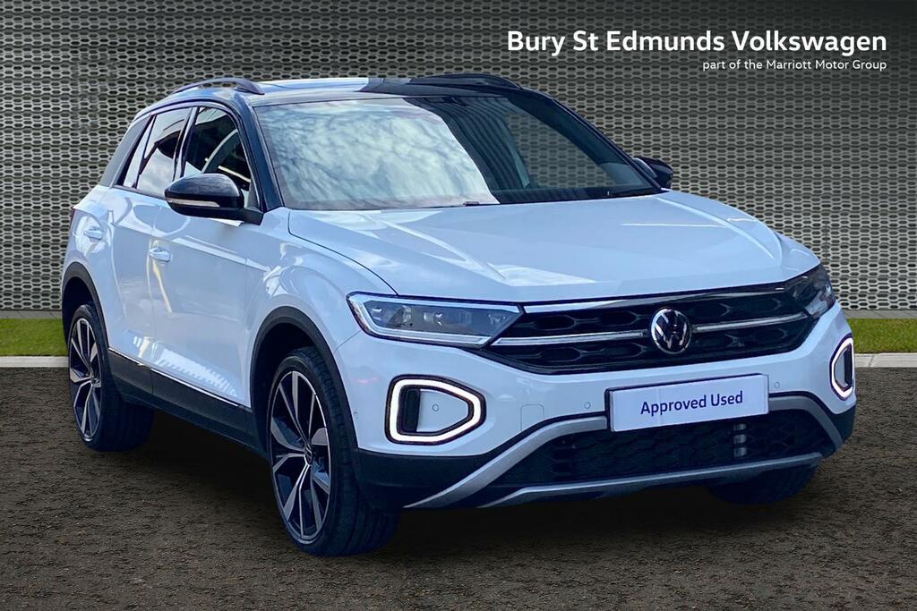 Volkswagen T-Roc 1.5 Tsi Style Design Suv Euro 6 White