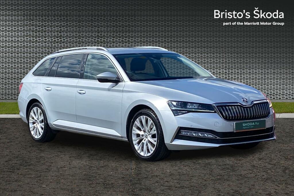 Skoda Superb 1.4 Tsi Iv 13Kwh Se L Estate Plug-in Hy BD23DHA Silver
