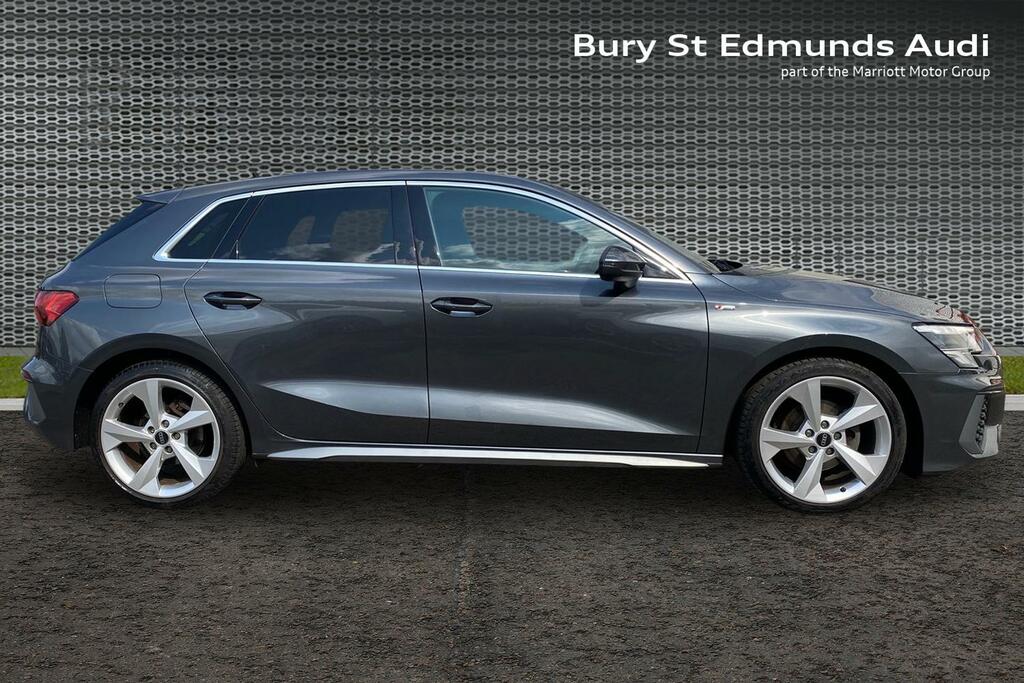 Audi A3 1.0 Tfsi 30 S Line Sportback S Tronic E ND23HLX Grey #4