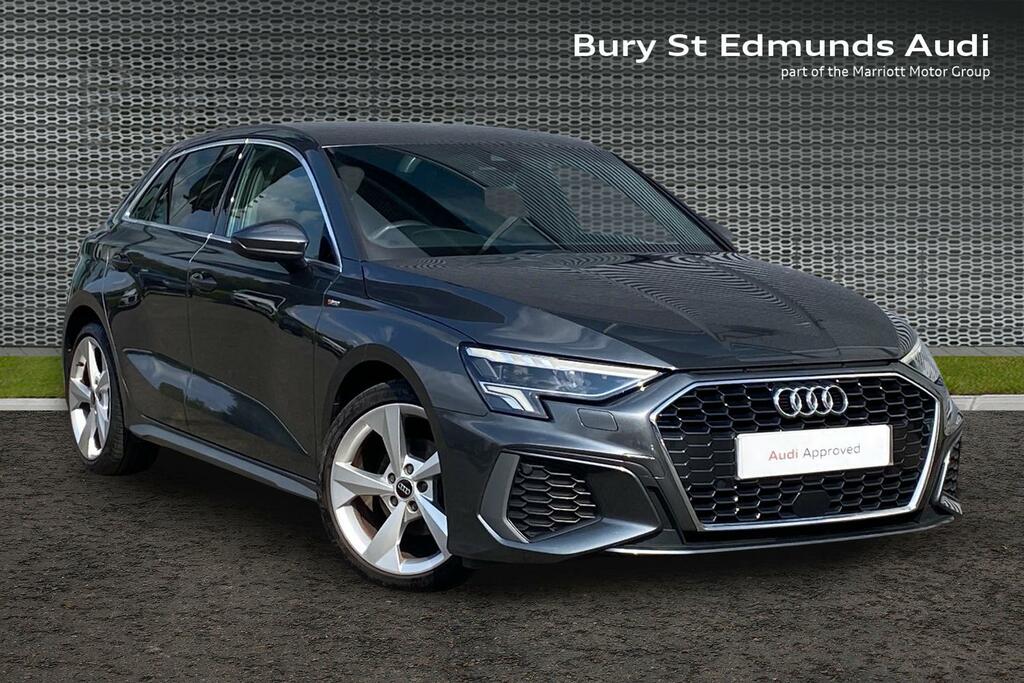 Audi A3 1.0 Tfsi 30 S Line Sportback S Tronic E ND23HLX Grey