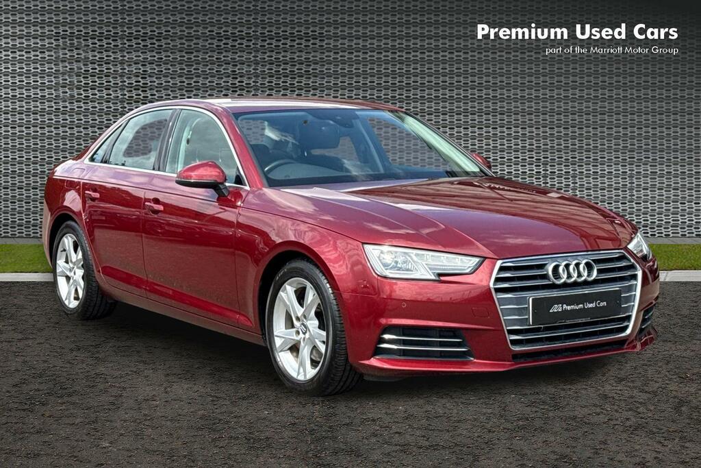 Audi A4 2.0 Tdi Ultra Se Saloon Euro 6 Red