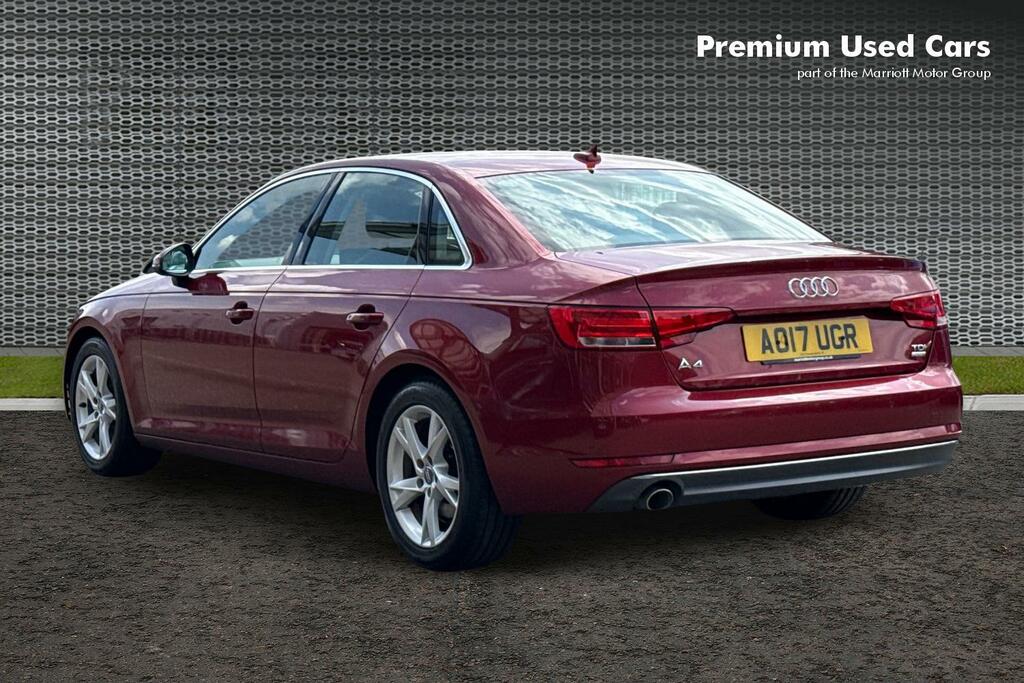 Audi A4 2.0 Tdi Ultra Se Saloon Euro 6 Red #3