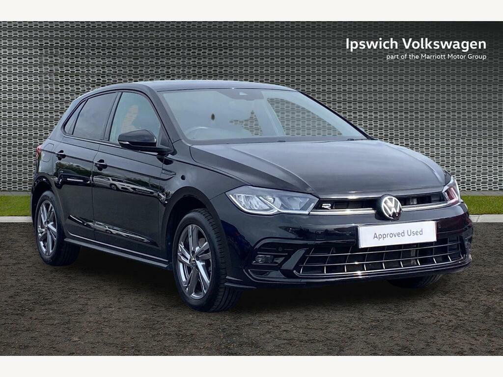 Volkswagen Polo 1.0 Tsi R-line Hatchback Dsg Euro 6 S Black