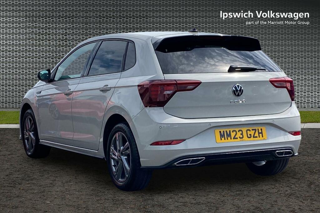 Volkswagen Polo 1.0 Tsi R-line Hatchback Euro 6 MM23GZH Grey #3