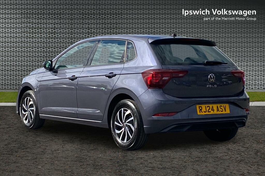 Volkswagen Polo 1.0 Tsi Life Hatchback Dsg Euro 6 Ss RJ24ASV Grey #3