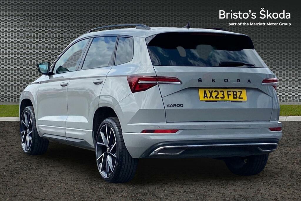 Skoda Karoq 1.5 Tsi Act Sportline Suv Dsg Euro 6 S AX23FBZ Grey #3