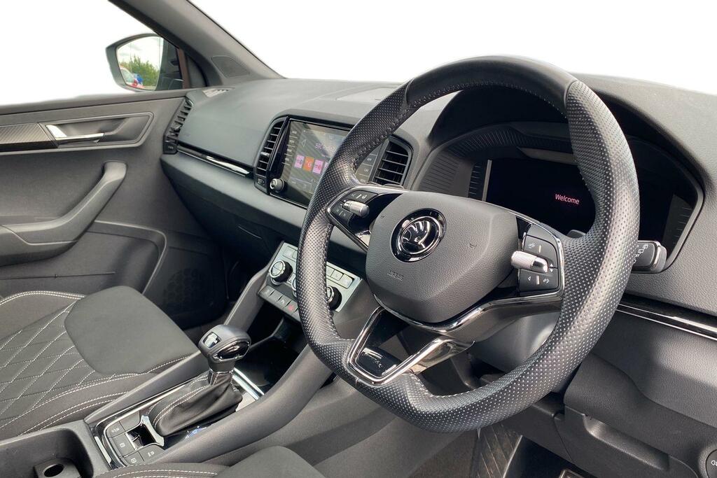 Skoda Karoq 1.5 Tsi Act Sportline Suv Dsg Euro 6 S AX23FBZ Grey #6