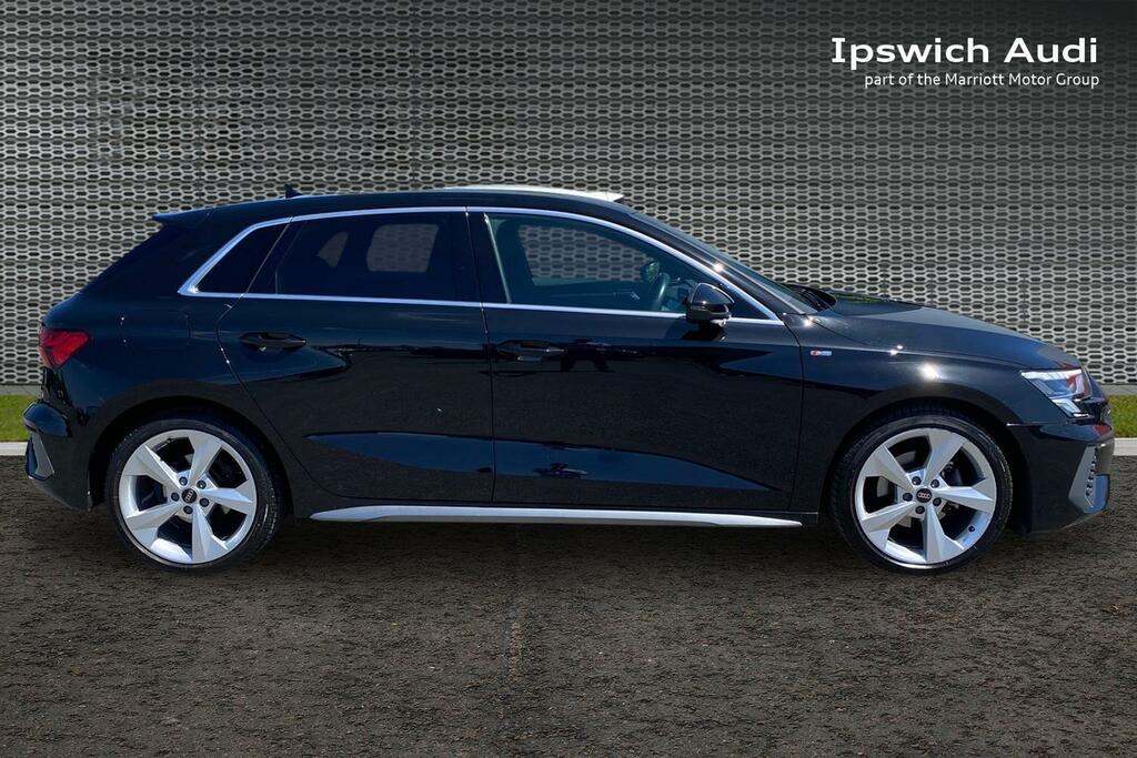 Audi A3 1.0 Tfsi 30 S Line Sportback S Tronic E AK23ZDC Black #4