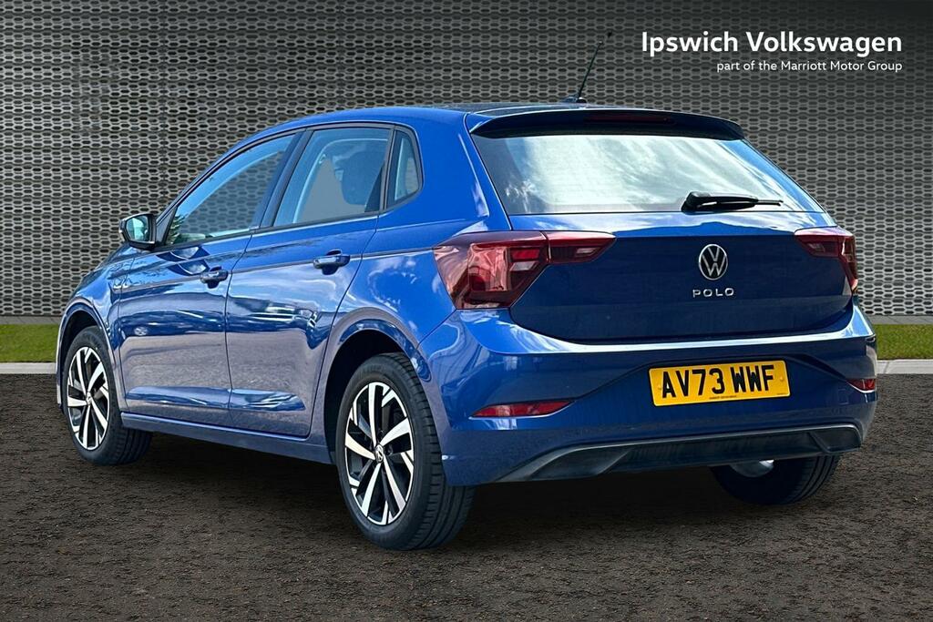 Volkswagen Polo 1.0 Tsi Life Hatchback Dsg Euro 6 Ss AV73WWF Blue #3