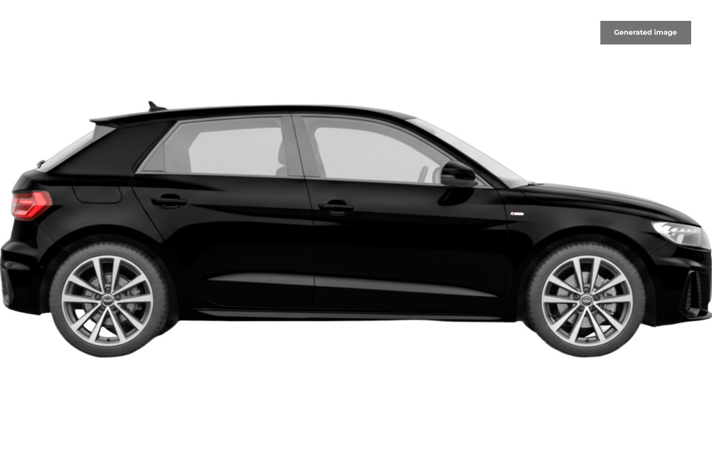 Audi A1 1.0 Tfsi 30 Sport Sportback Euro EX19BHJ Black #5