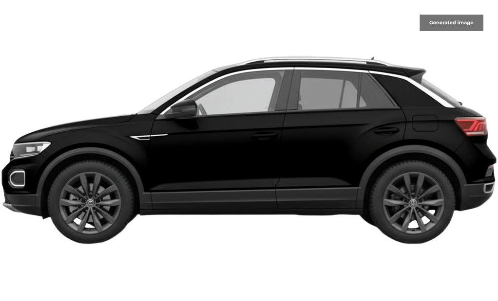 Volkswagen T-Roc 1.0 Tsi 115 Se 2Wd Black #6