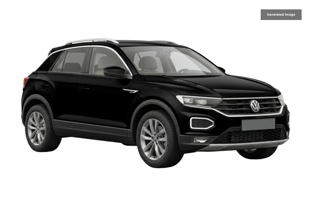 Volkswagen T-Roc 1.0 Tsi Style Suv Euro 6 Ss Black