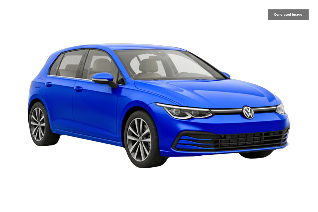 Volkswagen Golf 1.5 Tsi R-line Hatchback Euro 6 Blue