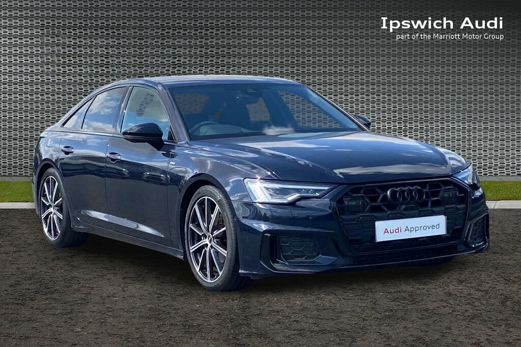 Audi A6 Saloon 2.0 Tfsi 40 Black Edition Saloon S Tron Grey