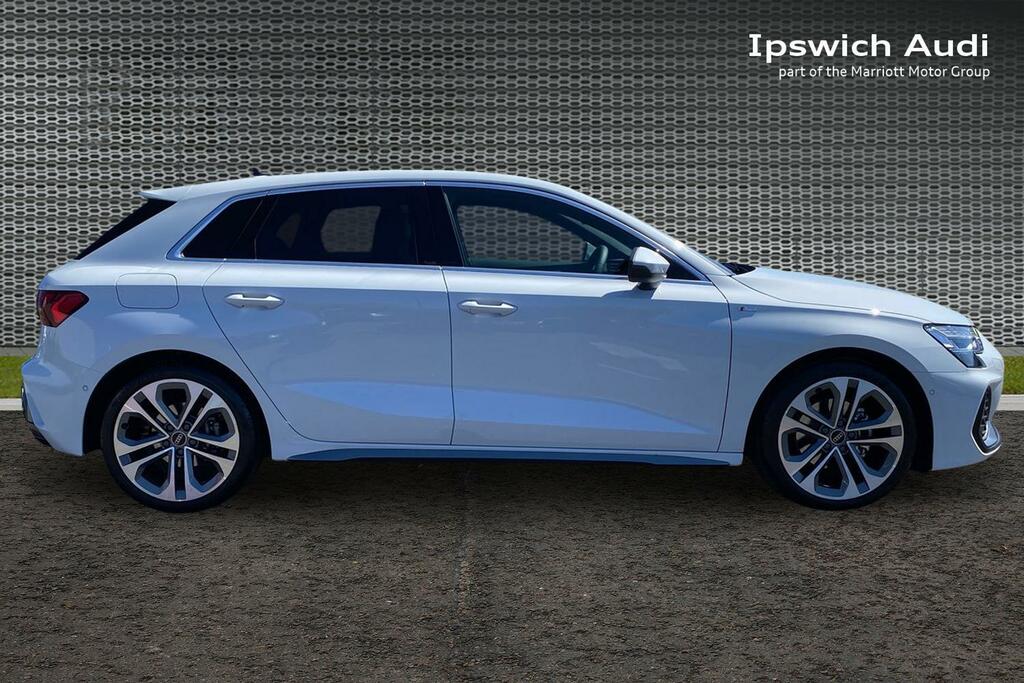 Audi A3 1.5 Tfsi S Line Sportback S Tronic Euro AV26JUW White #4