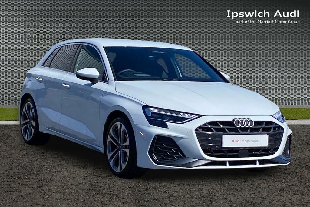Audi A3 1.5 Tfsi S Line Sportback S Tronic Euro White
