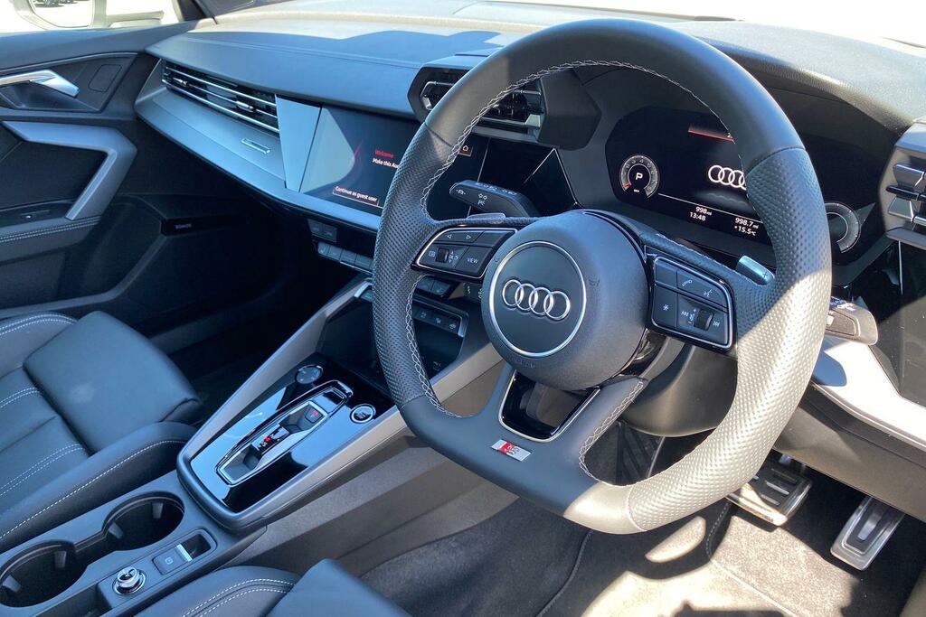 Audi A3 1.5 Tfsi S Line Sportback S Tronic Euro AV26JUW White #6