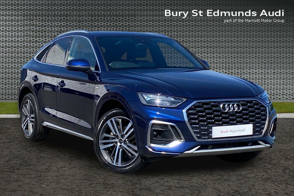 Audi Q5 2.0 Tfsie 55 Competition Sportback Plug Blue
