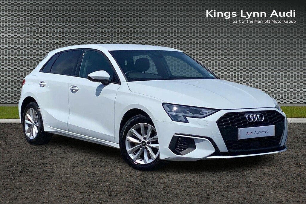Audi A3 2.0 Tdi 35 Technik Sportback Eur White