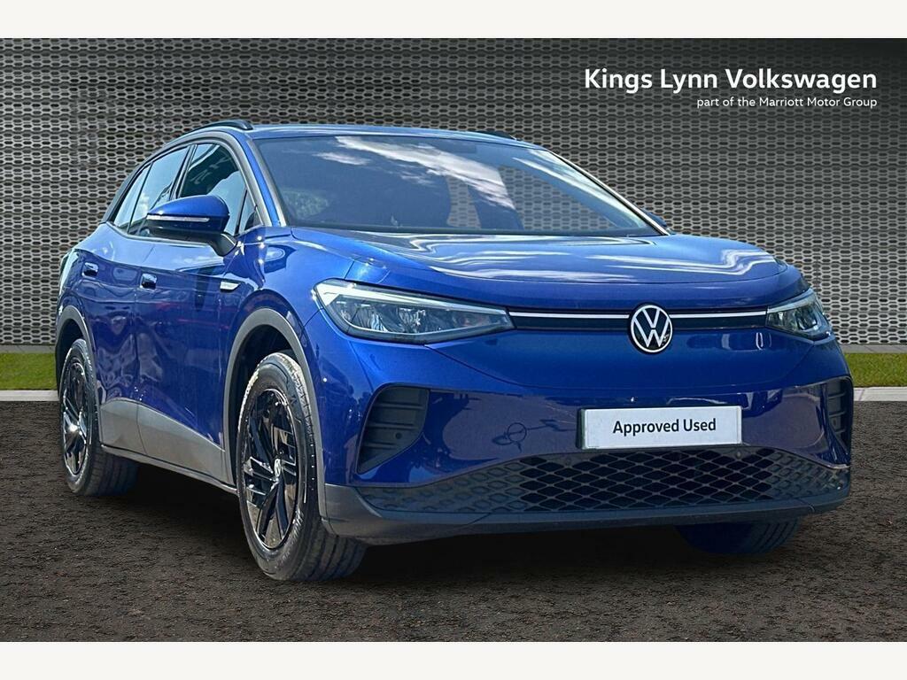 Volkswagen ID.4 Pure 52Kwh Life Suv 148 Ps Blue