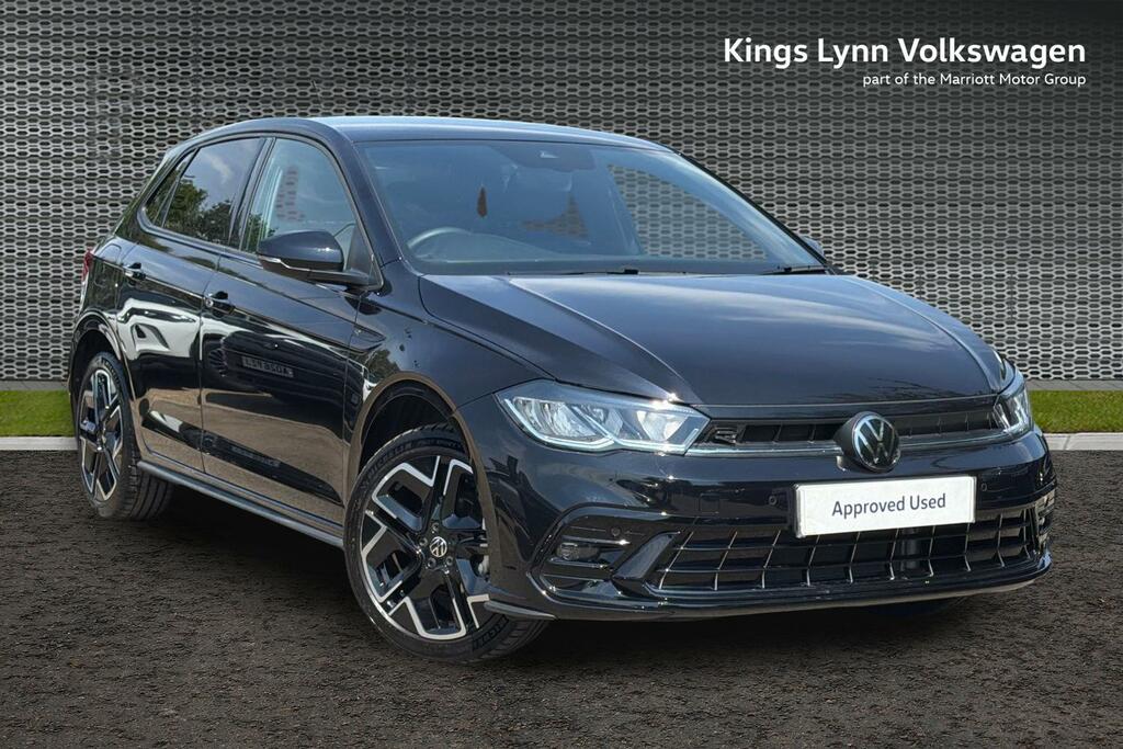 Volkswagen Polo 1.0 Tsi R-line Hatchback Euro 6 Black