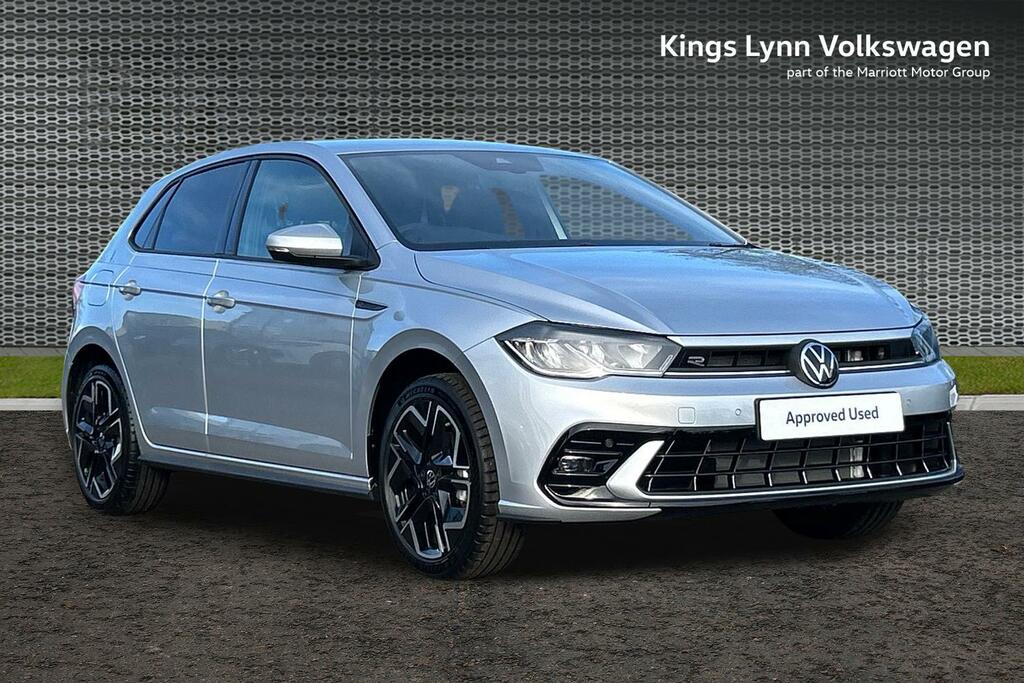 Volkswagen Polo 1.0 Tsi R-line Hatchback Dsg Euro 6 S Silver