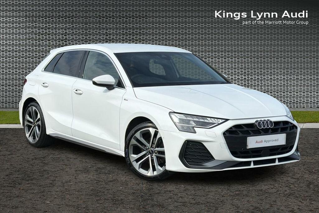 Audi A3 1.5 Tfsi 30 S Line Sportback Eur White