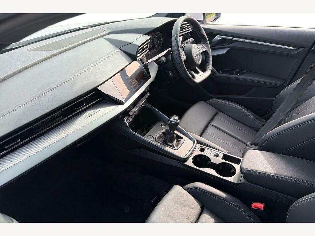 Audi A3 1.5 Tfsi 30 S Line Sportback Eur White #2