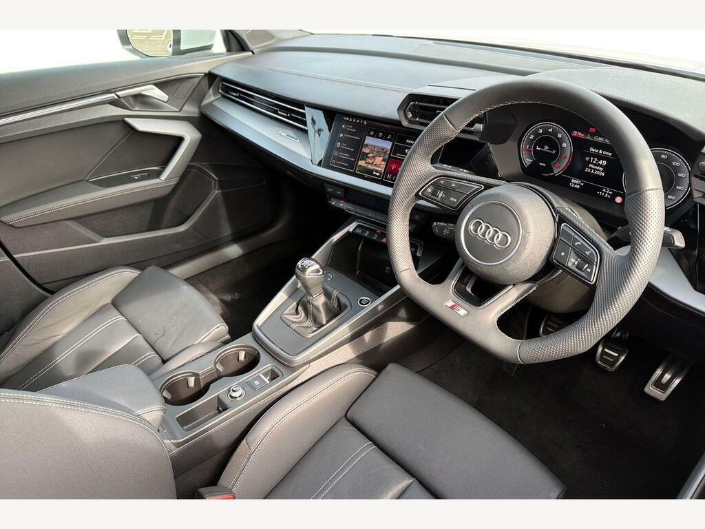 Audi A3 1.5 Tfsi 30 S Line Sportback Eur White #6