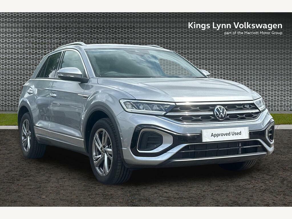 Volkswagen T-Roc 1.5 Tsi R-line Suv Dsg Euro 6 Ss 15 Silver