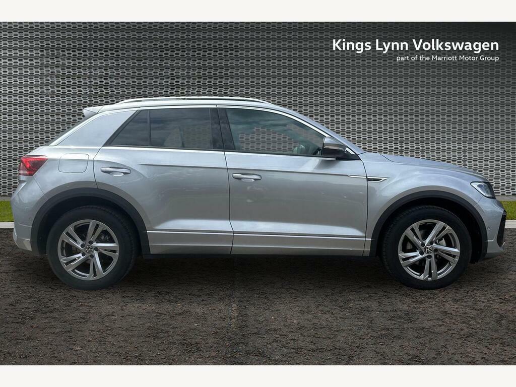 Volkswagen T-Roc 1.5 Tsi R-line Suv Dsg Euro 6 Ss 15 Silver #4