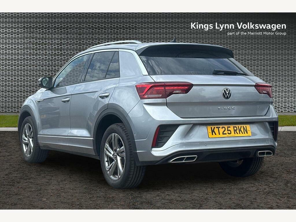 Volkswagen T-Roc 1.5 Tsi R-line Suv Dsg Euro 6 Ss 15 Silver #3