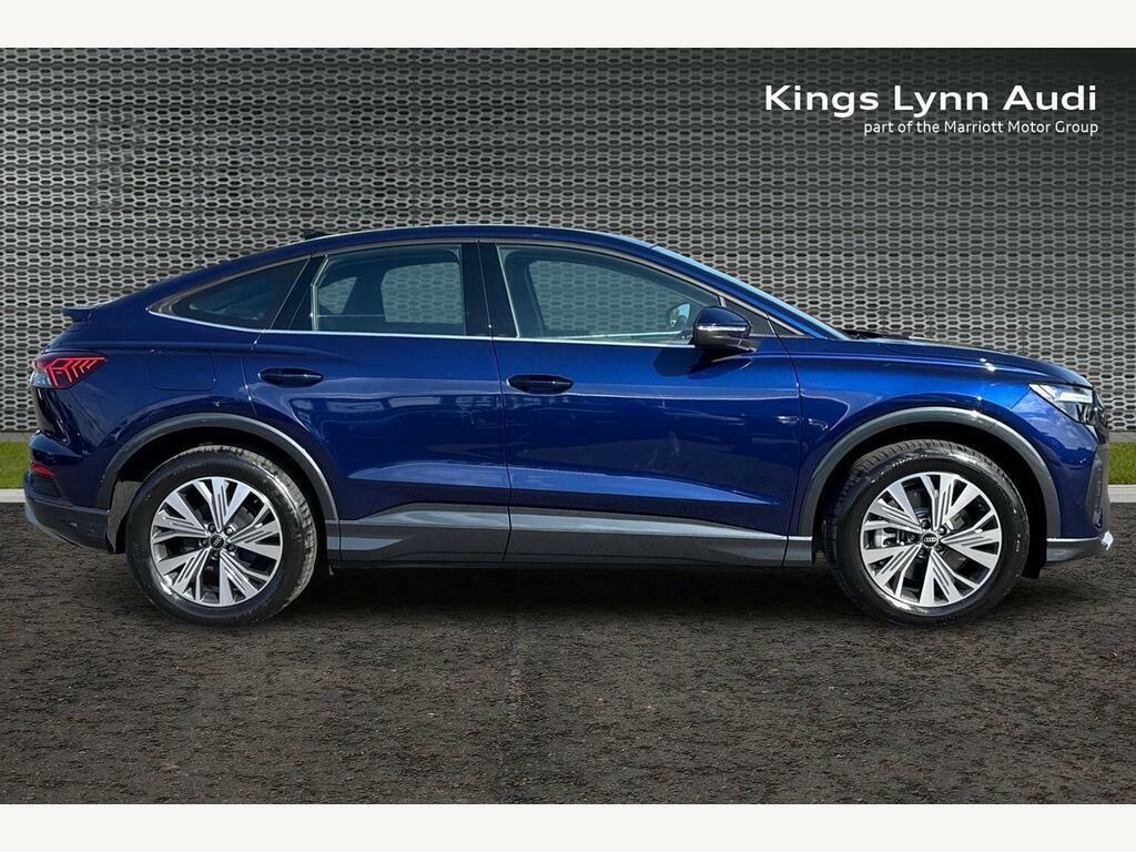 Audi Q4 E Tron 45 Sport Sportback 82Kwh 286 Ps Blue #4