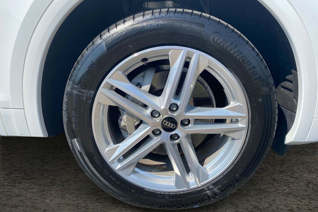Audi Q5 2.0 Tfsi 45 S Line Suv S Tronic Quattro BG23ZZF White #5