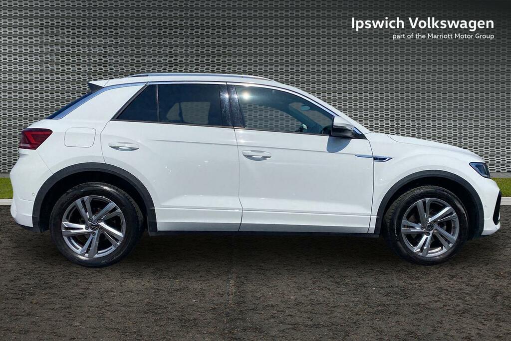 Volkswagen T-Roc 1.5 Tsi R-line Suv Dsg Euro 6 Ss 15 VA22RZC White #4