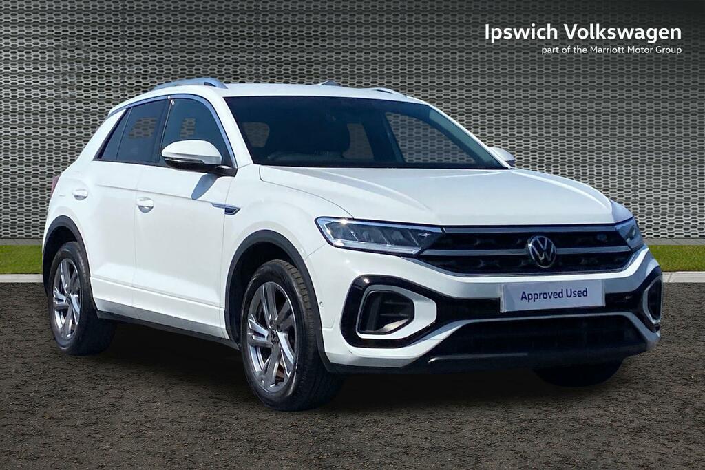 Volkswagen T-Roc 1.5 Tsi R-line Suv Dsg Euro 6 Ss 15 White