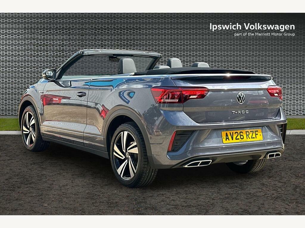 Volkswagen T-Roc 1.5 Tsi R-line Convertible Dsg 2Wd Euro Grey #3